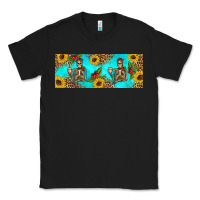 Black skeleton coffee and coffee plants 11 oz Classic Tee - Artiststas