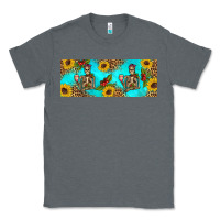 Charcoal Heather skeleton coffee and coffee plants 11 oz Classic Tee - Artiststas