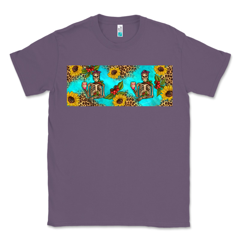 Skeleton Coffee And Coffee Plants 11 Oz Classic Tee by Artiststas | Teevron