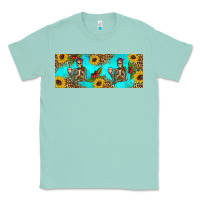 Seafoam skeleton coffee and coffee plants 11 oz Classic Tee - Artiststas