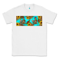 White skeleton coffee and coffee plants 11 oz Classic Tee - Artiststas