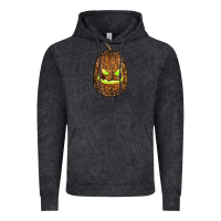 Vintage Black watercolor leopard pumpkin Vintage Hoodie - RanaPortraitStore
