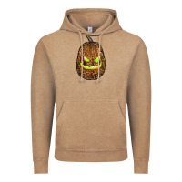 Vintage Coffee watercolor leopard pumpkin Vintage Hoodie - RanaPortraitStore