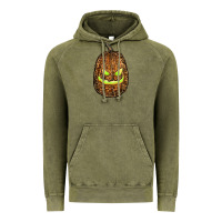 Vintage Olive watercolor leopard pumpkin Vintage Hoodie - RanaPortraitStore