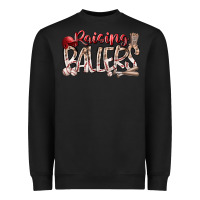 Black Raising Ballers Heavyweight Sweatshirt - RacoonDesign