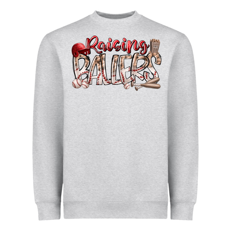 Raising Ballers Heavyweight Sweatshirt by RacoonDesign | Teevron