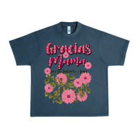 Midnight Navy gracias mama por tu infinito amor Urban Heavy Tee - JahusDesignShop