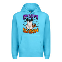 Ocean Blue spooky season Premium Hoodie - BarkalooDesign
