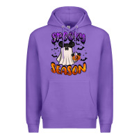 Purple spooky season Premium Hoodie - BarkalooDesign