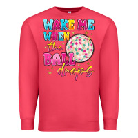 Cardinal wake me when the ball drops Premium Sweatshirt - MaliasSmallBusiness