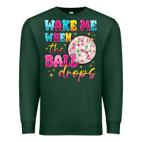 Sports Green wake me when the ball drops Premium Sweatshirt - MaliasSmallBusiness