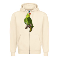 Sandshell New Zealand Paraket Parrot Zipper Hoodie - LillyAllenDesigns
