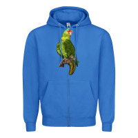 True Royal New Zealand Paraket Parrot Zipper Hoodie - LillyAllenDesigns