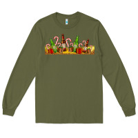 Army Green beer bottles for christmas Long Sleeve Tee - AdoDesignShop