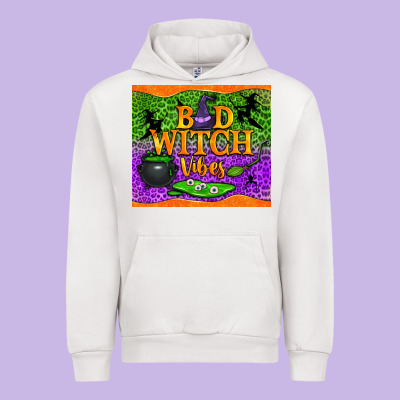 Bad Witch Vibes Urban Hoodie Designed By Nancycooperartshop