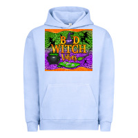 Pigment Grape Ice Bad witch vibes Urban Hoodie - NancyCooperArtShop