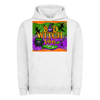Pigment Lunar Rock Bad witch vibes Urban Hoodie - NancyCooperArtShop