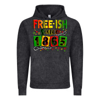 Vintage Black Free-ish since 1865 Vintage Hoodie - Zillion Design Studio