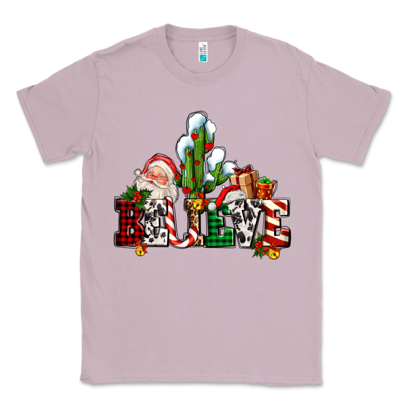 Believe Christmas And Santa Classic Tee by AdoDesignShop | Teevron