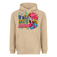 Mushroom yall aint right with chicken Heavyweight Hoodie - NancyCooperArtShop