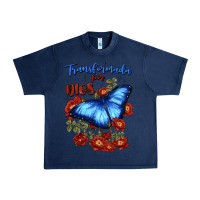 Navy transformada por dios Urban Heavy Tee - JahusDesignShop
