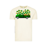 Vintage Arctic st patricks shamrock gold truck Vintage Tee - FaDigitalArtStudio