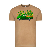 Vintage Camel st patricks shamrock gold truck Vintage Tee - FaDigitalArtStudio