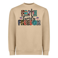 Faith Family Freedom Heavyweight Sweatshirt | Teevron