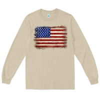 Mushroom American flag Long Sleeve Tee - JahusDesignShop