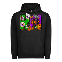 Pigment Black Halloween RN Registered Nurse Urban Hoodie - NancyCooperArtShop