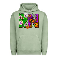 Pigment Oil Green Halloween RN Registered Nurse Urban Hoodie - NancyCooperArtShop