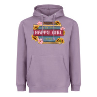 Lavender welcome to the fabulous happy girl avenue Heavyweight Hoodie - MaliasSmallBusiness