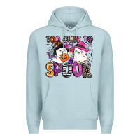 Blue Mist too cute to spook Premium Hoodie - BarkalooDesign