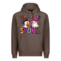 Coffee too cute to spook Premium Hoodie - BarkalooDesign