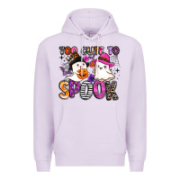 Lilac too cute to spook Premium Hoodie - BarkalooDesign