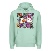 Seafoam too cute to spook Premium Hoodie - BarkalooDesign