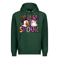 Sports Green too cute to spook Premium Hoodie - BarkalooDesign