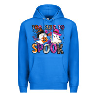 True Royal too cute to spook Premium Hoodie - BarkalooDesign