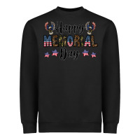 Black happy memorial day Heavyweight Sweatshirt - CowhideDigitalArt