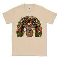 Mushroom deer rainbow Classic Tee - JahusDesignShop