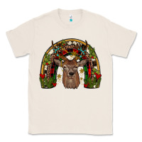 Natural deer rainbow Classic Tee - JahusDesignShop