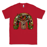 Red deer rainbow Classic Tee - JahusDesignShop