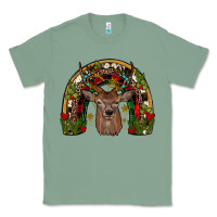 Sage deer rainbow Classic Tee - JahusDesignShop
