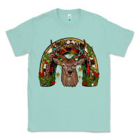 Seafoam deer rainbow Classic Tee - JahusDesignShop