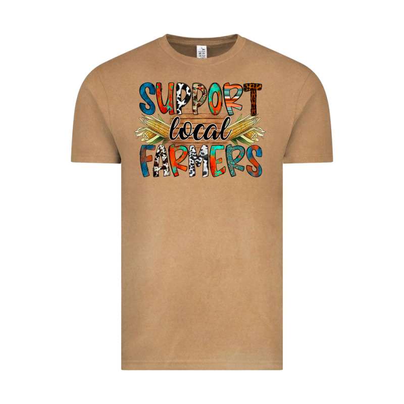 Support Local Farmers Vintage Tee by RacoonDesign | Teevron