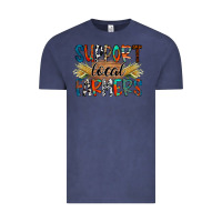 Vintage Denim support local farmers Vintage Tee - RacoonDesign