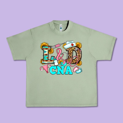 Labor And Delivery Cna Urban Heavy Tee Designed By Jahusdesignshop