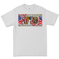 Dove Grey 1776 4th of july license plate Premium Tee - BarkalooDesign