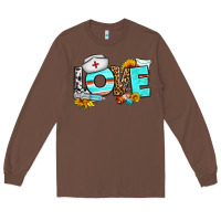 Chestnut love nurse western Long Sleeve Tee - BundleAndBundleShop