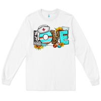 White love nurse western Long Sleeve Tee - BundleAndBundleShop